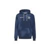 Adidas Originals Trefoil Print Hoodie Men Tops Blue HL9283