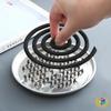Stainless Steel Mosquito Coil Holder with Lid and Ash Catcher - Fireproof, Anti-Scald, Creative Incense Burner for Outdoor Use