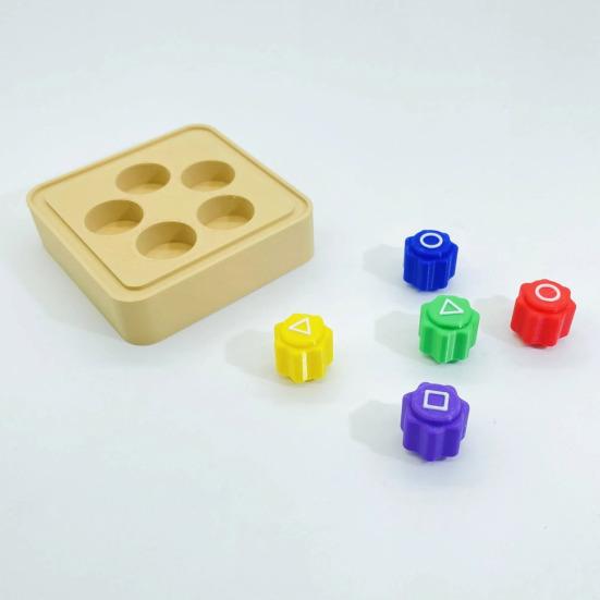 45659 Sets Korean Jacks Stone Game with Box Hand-Eye Coordination Training Traditional Stone