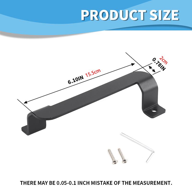 Tailgate Glass Handle Grab Handle Holder Bracket Mounting Fit For Jeep Wrangler JL 2018 Up Interior Accessories