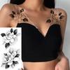 Fake Body Tattoo Temporary Body Art Universal Beautiful Rose Tattoo Decal Personal Use