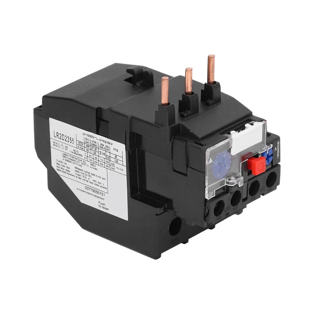 Thermal Overload Relay LR2D2355 28 To 36A Manual Automatic Reset Motor Protection Thermal Relay 600V