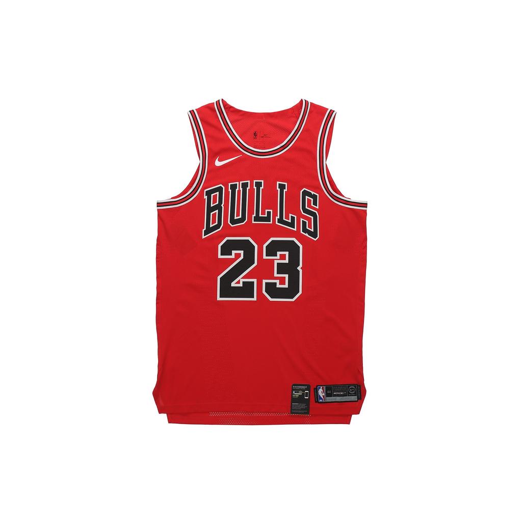 Jordan NBA Icon Edition Authentic Jersey Men Jersey Red BV7246-657