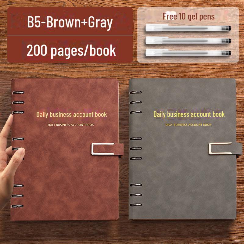 Ежедневный учет расходов B5. Книга учета с отрывными листами.