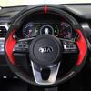 Car Steering Wheel Braid Cover 100% Fit For Kia K5 Optima 2018  Sportage 3  Forte Ceed Cee'd 2017