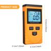 GM630 Digital Wood Moisture Meter LCD Backlit Portable Wood Moisture Tester 8 Gears Switchable with 9V 6F22 Battery for