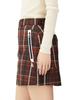 Skirt Plaid Heat Electrostatic Golf Base 00 [Pearly Gates] Women's Water-repellent (brown Pattern, Retention, Windproof, Function) / / 055-3234010