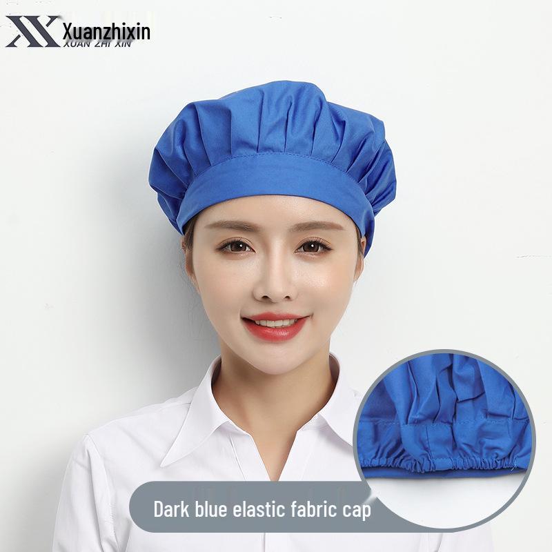 Xuan's Cotton Chef Hat: Unisex Dust & Food Cap for Workshop Hygiene