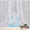 Europe and The United States Lace C-type Lace Kitchen Curtain White Small Door Curtain