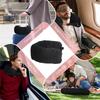 Travel Neck Pillow With Fillable Clothing U-Shaped Pillowcase Extra Storage Bag Velvet Neck Pillow Cover For Airplane Travel