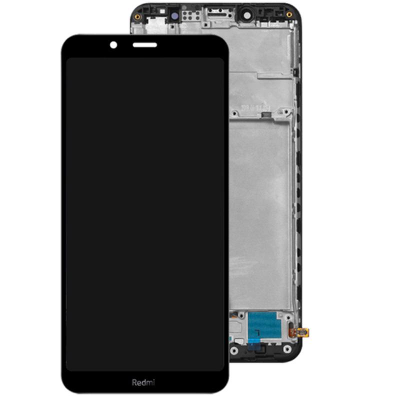 For Redmi 7A LCD Display with Frame Touch Screen Glass Panel Assembly