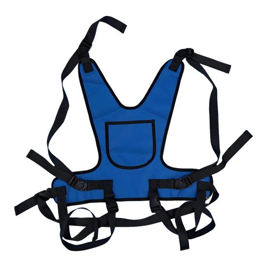 Wheelchair Harness for Adults Adjustable Straps Prevent Sliding Padded Vest Restraint Torso Support Harness Wheelchair Safety Seat Belt