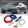 1200W Car Audio Subwoofer Amplifier Installation Kit AMP RCA Wiring Kit Cable Fuse Holder Wire Cable
