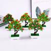 1Pc Artificial Flower Fruit Tree Miniascape Restaurant Home Table Bonsai Decor?