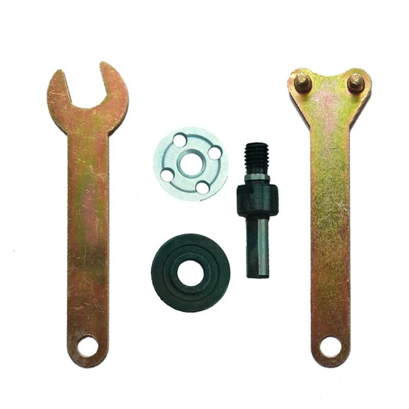 5pc 6mm/10mm Electric Drill Conversion Angle Grinder Connecting Rod for Cutting Disc Polishing Wheel Metals Handle Holder Adapter