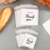 100pcs Plastic Clear Plastic Bags Self Adhesive Cookie Candy Bags Pastry Bag Gift Bag Kids