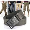 Quick-drying Tactical Belt Men Hard Alloy Quick Release Buckle 1200D Soft Nylon Army Belt Male Military Equipment