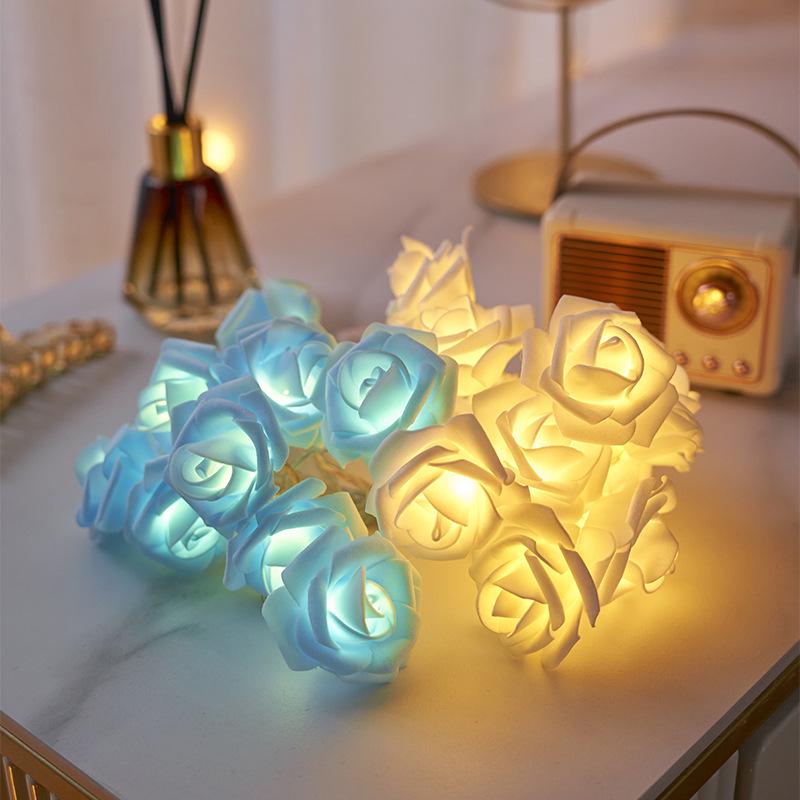 520 Valentine's Day Rose String Lights for Indoor & Girl's Room Decoration Atmosphere