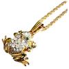 Vintage Necklace Vintage Accessories for Women Made In Canada KEYES 22KGP Frog 111451 [Rapport Selection]