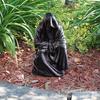 Ghost Wizard Robe Sculpture: Retro Quirky Party Ornament & Gift