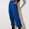 Women's Fashion Sport Solid Color Pocket Casual Sweatpants Pants