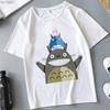 Plus Size Tops Women 'S T -Shirt Fashion Funny Totoro Print T Shirt Summer Harajuku Streetwear O -Neck Short Sleeve Tshirt Clothing