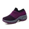 Plus-size Women's Shoes Air-cushioned Fly-woven Sports Shoe Covers Foot Shoes Fashionable Casual Shoes Sock Shoes