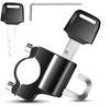MN-FACTORY JP Helmet Lock, Met Lock, Helmet, Holder, Motorcycle, Anti-theft Key, Anti-theft Guard, Scooter, Electric Bicycle