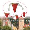Pennant Banner Garland 30M Waterproof Reusable Triangle Flags Multicolor for Festival Classroom Home
