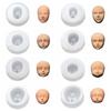 Q Version Doll Modification Accessories Baby Face Silicone Molds Clay Head Sculpey 3D Facial Mould