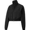 Breathable Stand Collar Sports Casual Zip Jacket Women Jackets Black 537654-01