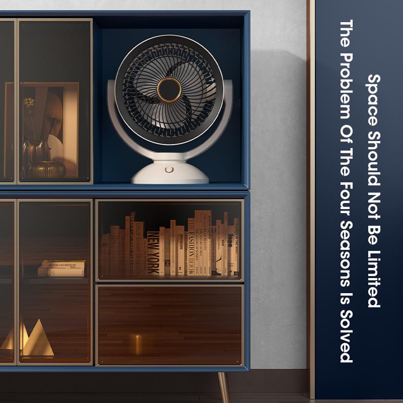 Portable Humidifier Fan AIr Conditioner Household Small Air Cooler Hydrocooling Portable Desktop Wall Ceiling Circulator Fans