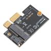 M.2 To PCIE X1 Adapter Card High Speed Data Transmission Pluggable M.2 To PCI Express X1 Mini