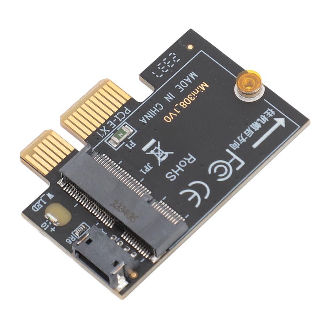 M.2 To PCIE X1 Adapter Card High Speed Data Transmission Pluggable M.2 To PCI Express X1 Mini