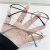 Blue Ray Blocking Anti-Blue Light Glasses Ultralight Metal Frame Eyewear Eye Protection Optical Spectacle Eyeglass Office