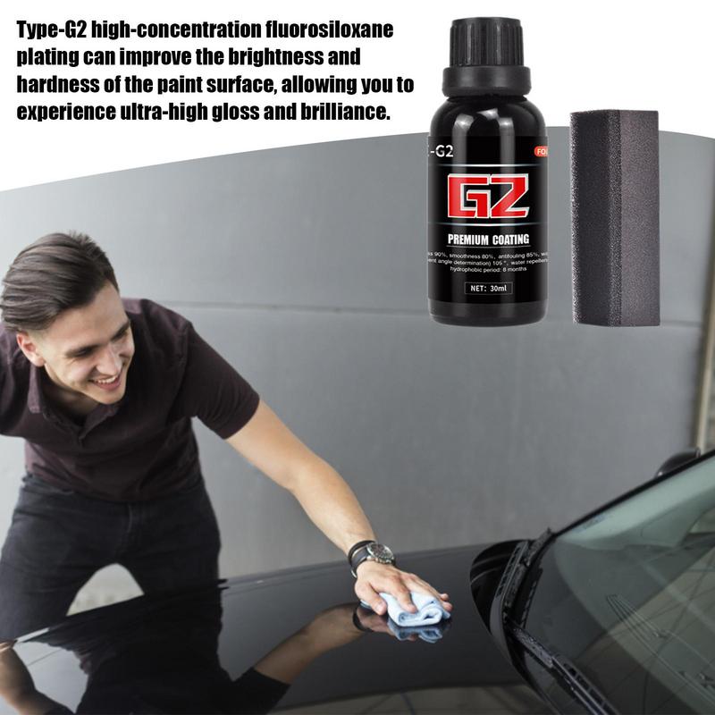 Spray Coating Agent 30ml Liquid Car Agent Coating Paint Form Coating Layer Car Maintenance Supplies Improve Self-Cleaning