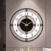 Designer Big Wall Clock for Living Room Stylish Latest Modern | Silent Wall Clock for Bedroom | Luxury Premium Fancy Antique Unique Metal Wall Watch
