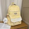 School Letter Girls Backpack Large Capacity Casual Travel Bag For Use Daily