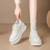 Augustine Small White Shoes Women's 2025 New Autumn Light Casual Breadboard Shoes Muffin Platform Sports Shoes