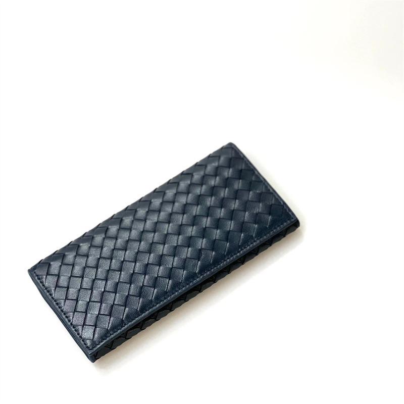 Handmade Sheepskin Women's Long Wallet Zipper Classic Personality Retro Style Casual Hand-held Leather Wallet