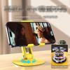Douyin Foldable Rotating Aluminum Phone Stand with Printed Logo