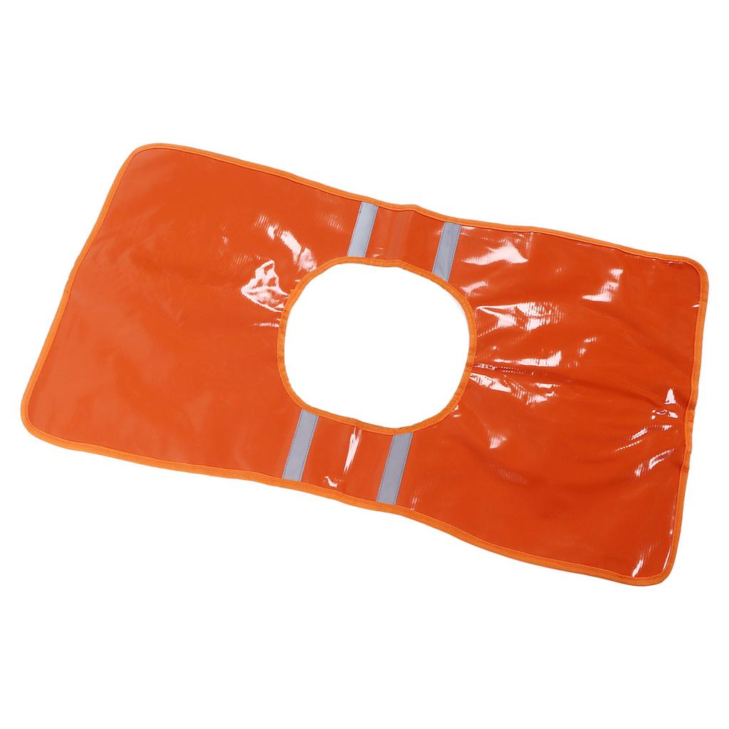 Offroad Winch Cable Dampener Blanket Cushion Orange PVC for Self Rescue Rope Shock Absorption