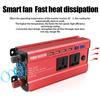 1200W Intelligent LCD Dual Digital Display 4USB Interface Car Home Outdoor Power Failure Power Generation Inverter Power Supply
