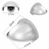 1Pc CCTV Turret Dome Camera Rain Sun Shield Weather Cover Anti Glare Side Bracket - Outdoor Surveillance Camera Protection