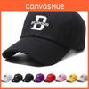 D Embroidery Letters Peaked Cap Outdoor Breathable Men Women Sun Show Small