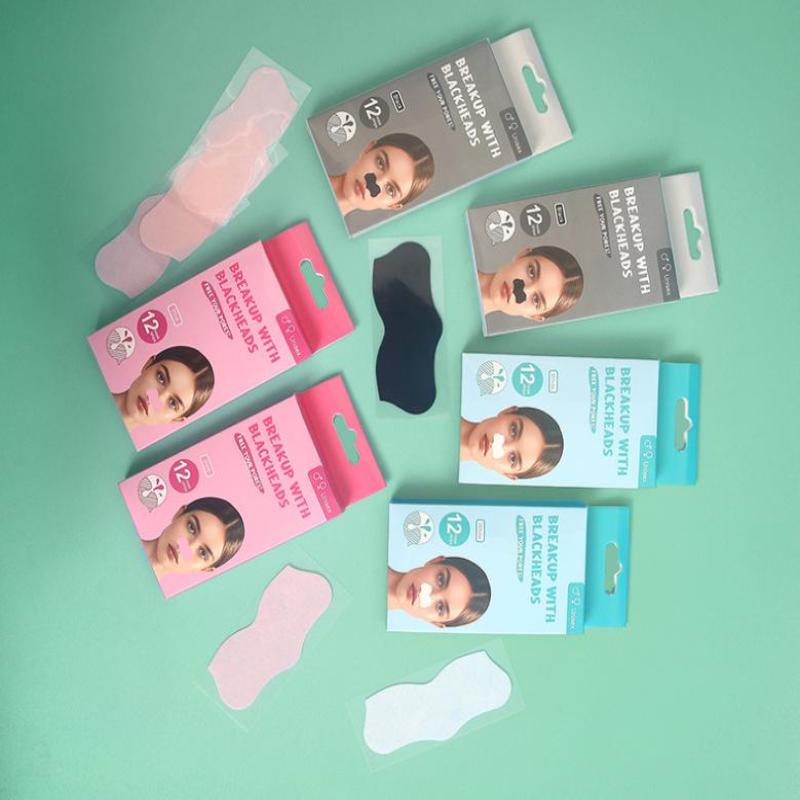 Nose Strips For Blackheads Acne Removal Instant Pore Unclogging Mask Deep Cleansing Nose Clean Patch Beauty Skin Care Mask Patch