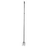 Ground Flag Pole 10 FT Thickened Stainless Steel Outdoor Flagpole with 5 Prong Base for Garden Yard