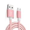 Кабель Micro USB, нейлоновая оплетка, быстрое зарядное устройство для передачи данных, USB-шнур для Samsung, Xiaomi, Redmi, Huawei, LG, Microusb, Android, телефонные кабели