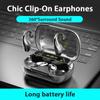 OWS Bluetooth 5,3 Спортивная гарнитура с зажимом для наушников Безболезненное ношение наушников Стереозвук Музыка Беспроводные наушники