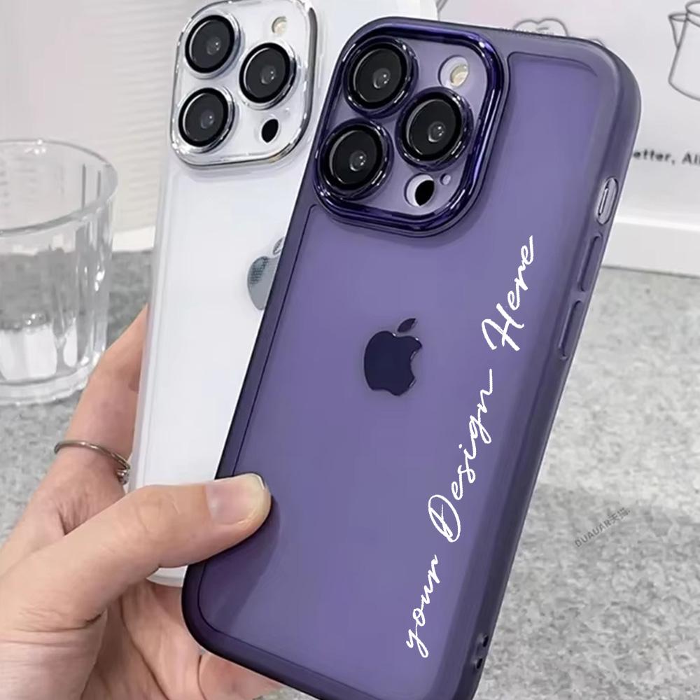 Customized Name Bumper Clear Phone Case For TECNO CAMON 30S Pro 30 5G 4G Camera Protection